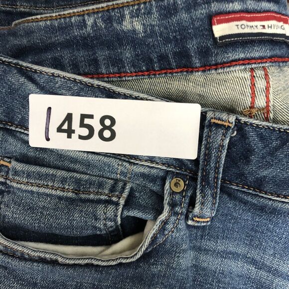 Tommy Hilfiger Jeans Women's Size 6 Blue Straight Loose Pants - Picture 14 of 14